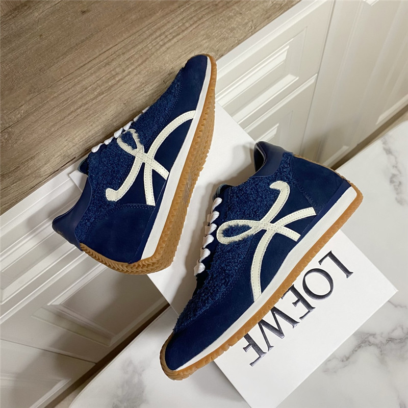 Loewe Dark Blue Flow Runner Sneakers