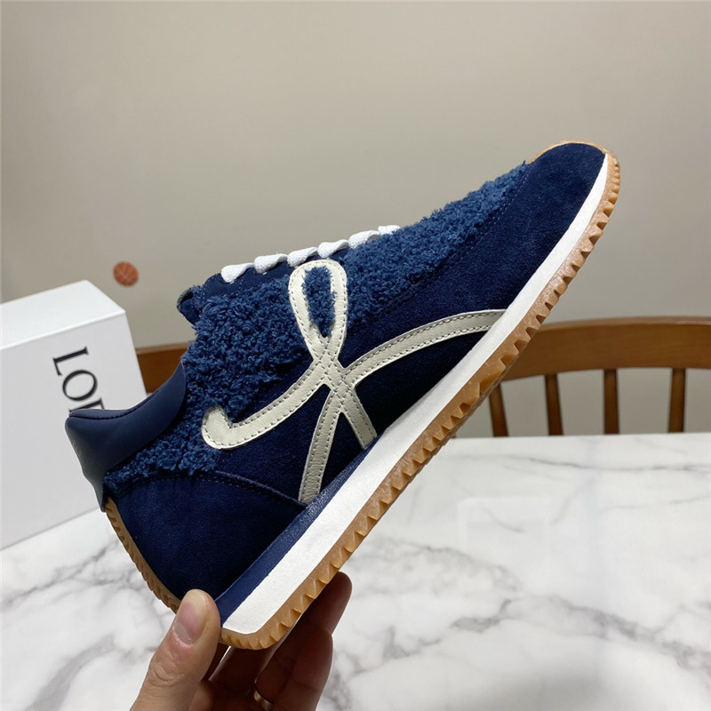 Loewe Dark Blue Flow Runner Sneakers