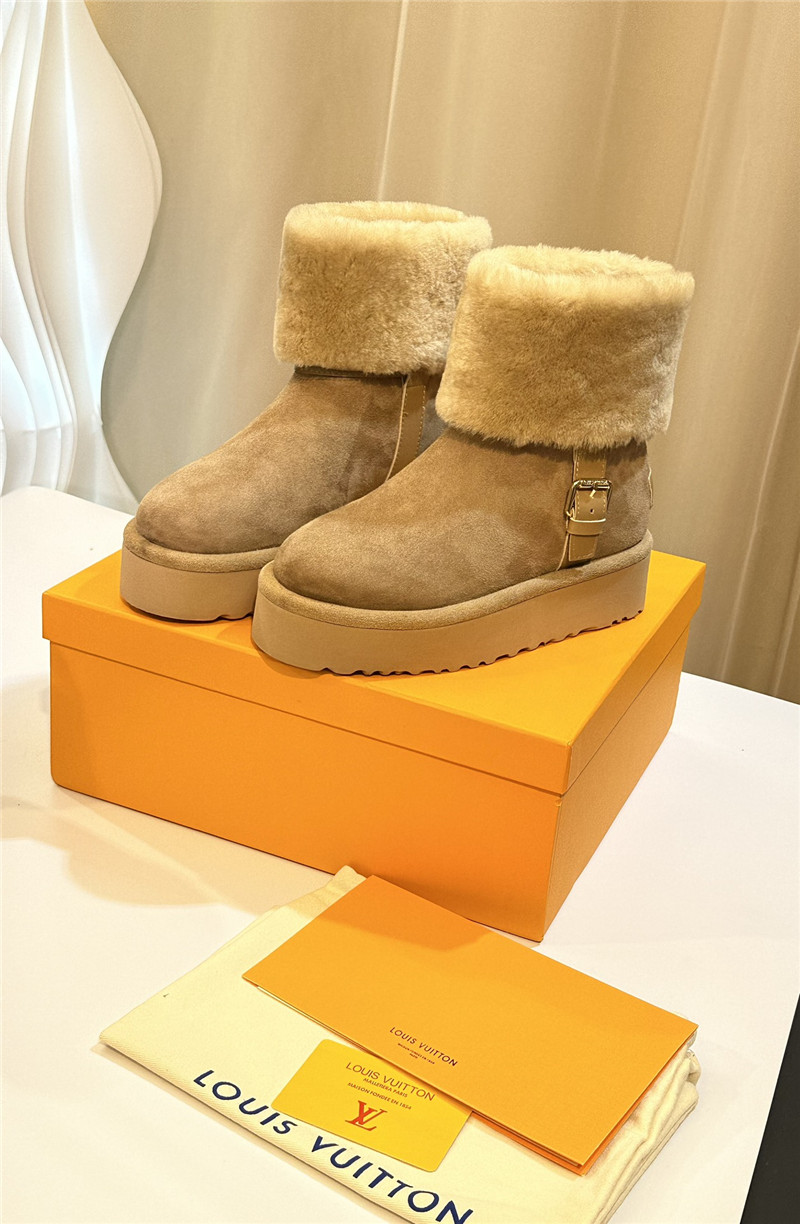 Louis Vuitton LV Ski Aspen Platform Ankle Boots