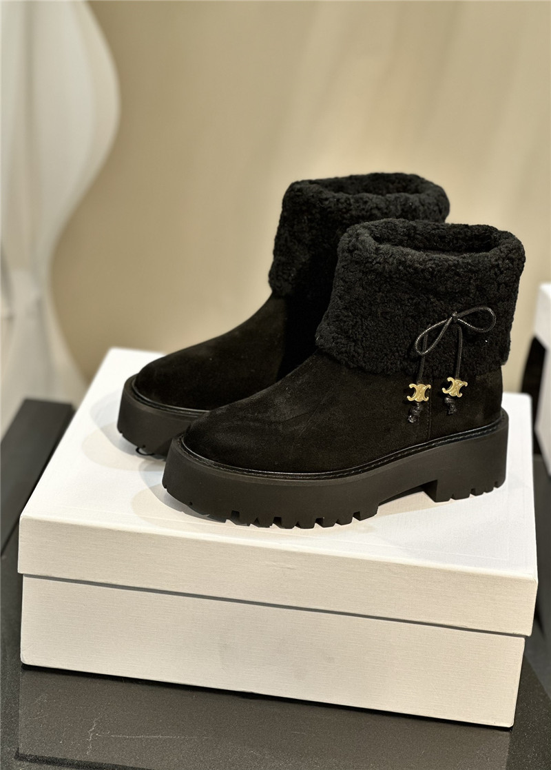 Celine Bulky Cropped Boot