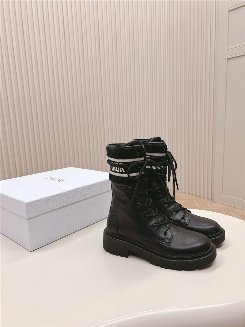 Dior D-Unit Ankle Boot Black