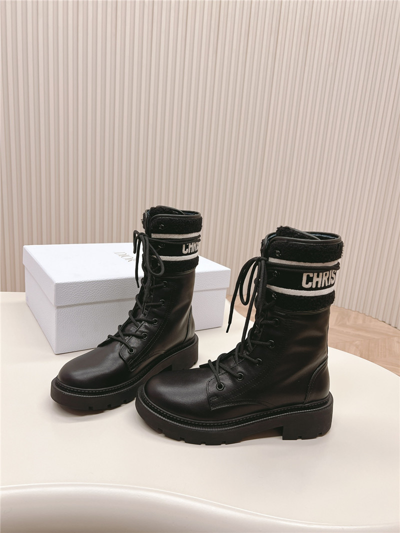Dior D-Unit Ankle Boot Black