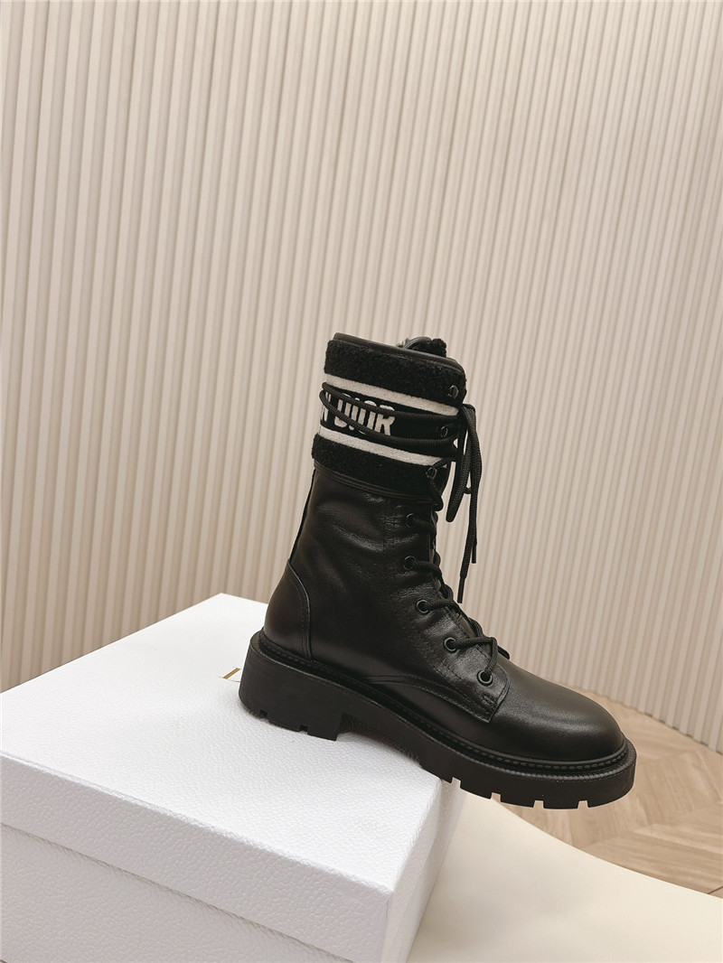 Dior D-Unit Ankle Boot Black