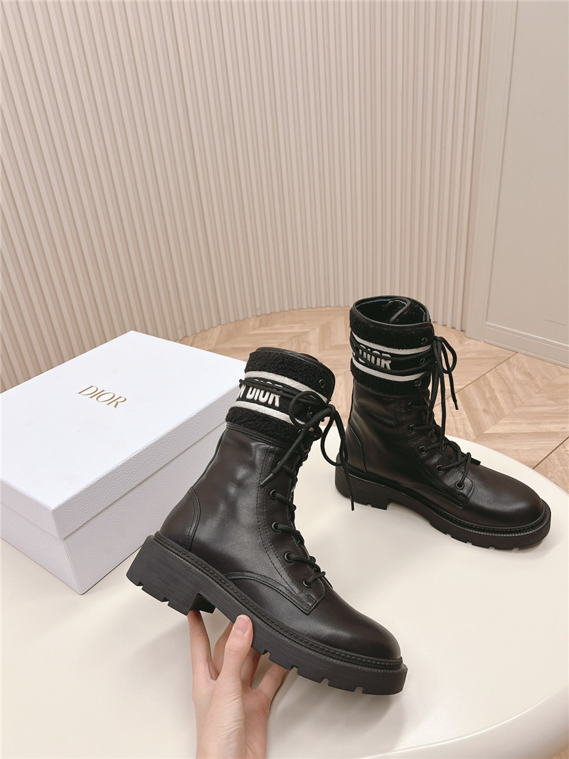 Dior D-Unit Ankle Boot Black