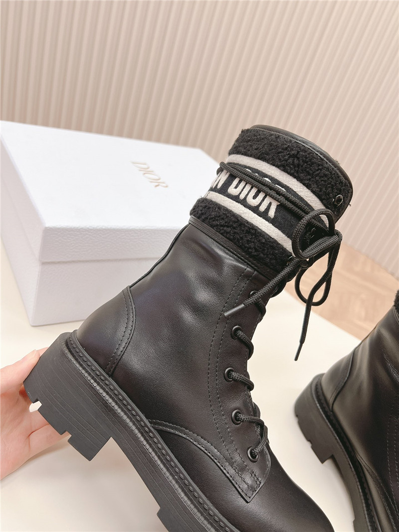 Dior D-Unit Ankle Boot Black