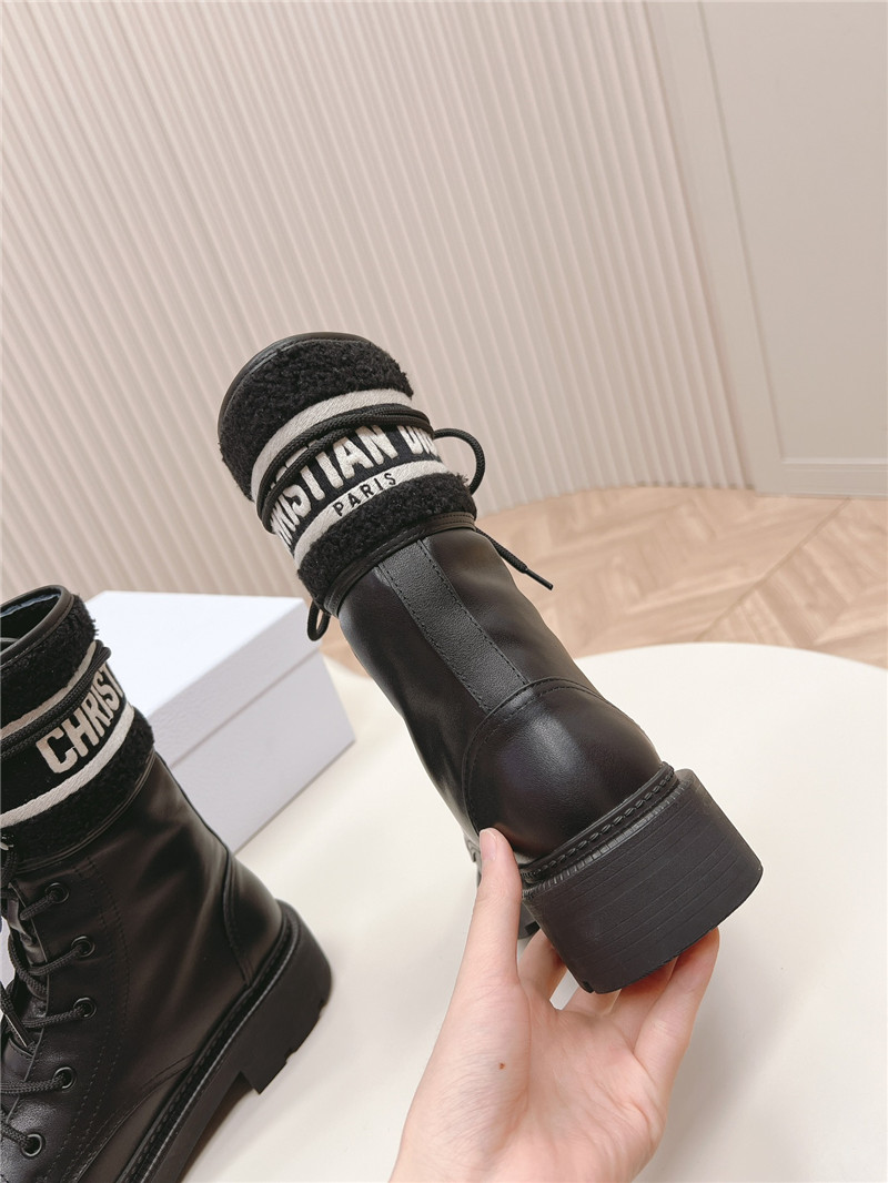 Dior D-Unit Ankle Boot Black