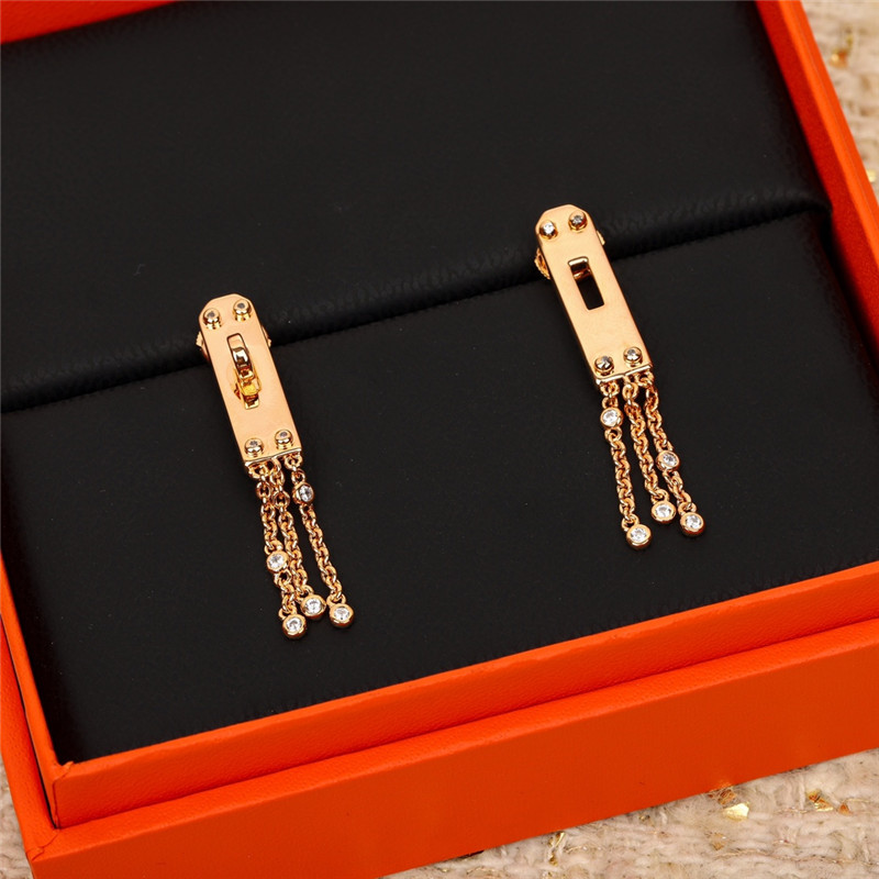 Hermes Pig Nose Earrings