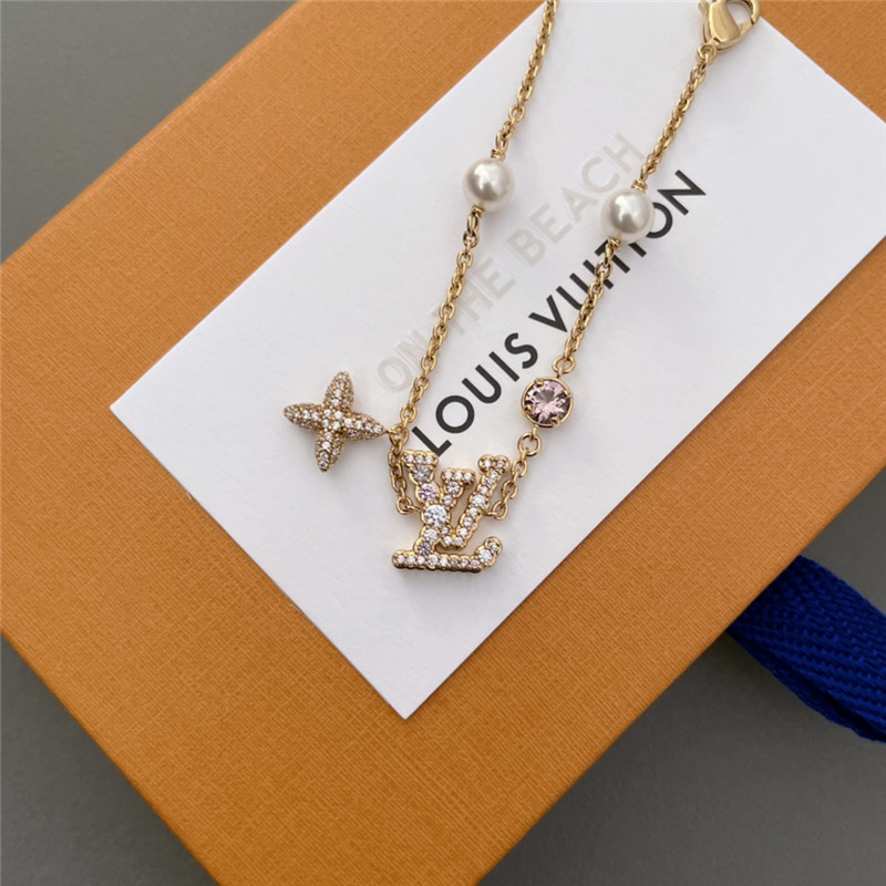 l0vis Vvtt0n lv pearl clover bracelet