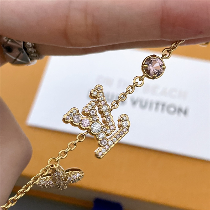 l0vis Vvtt0n lv pearl clover bracelet