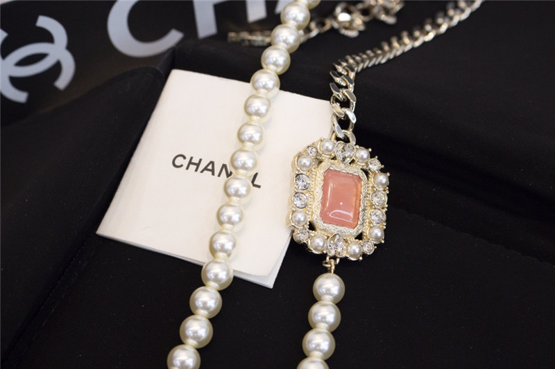 Ch**el pearl sweater necklace