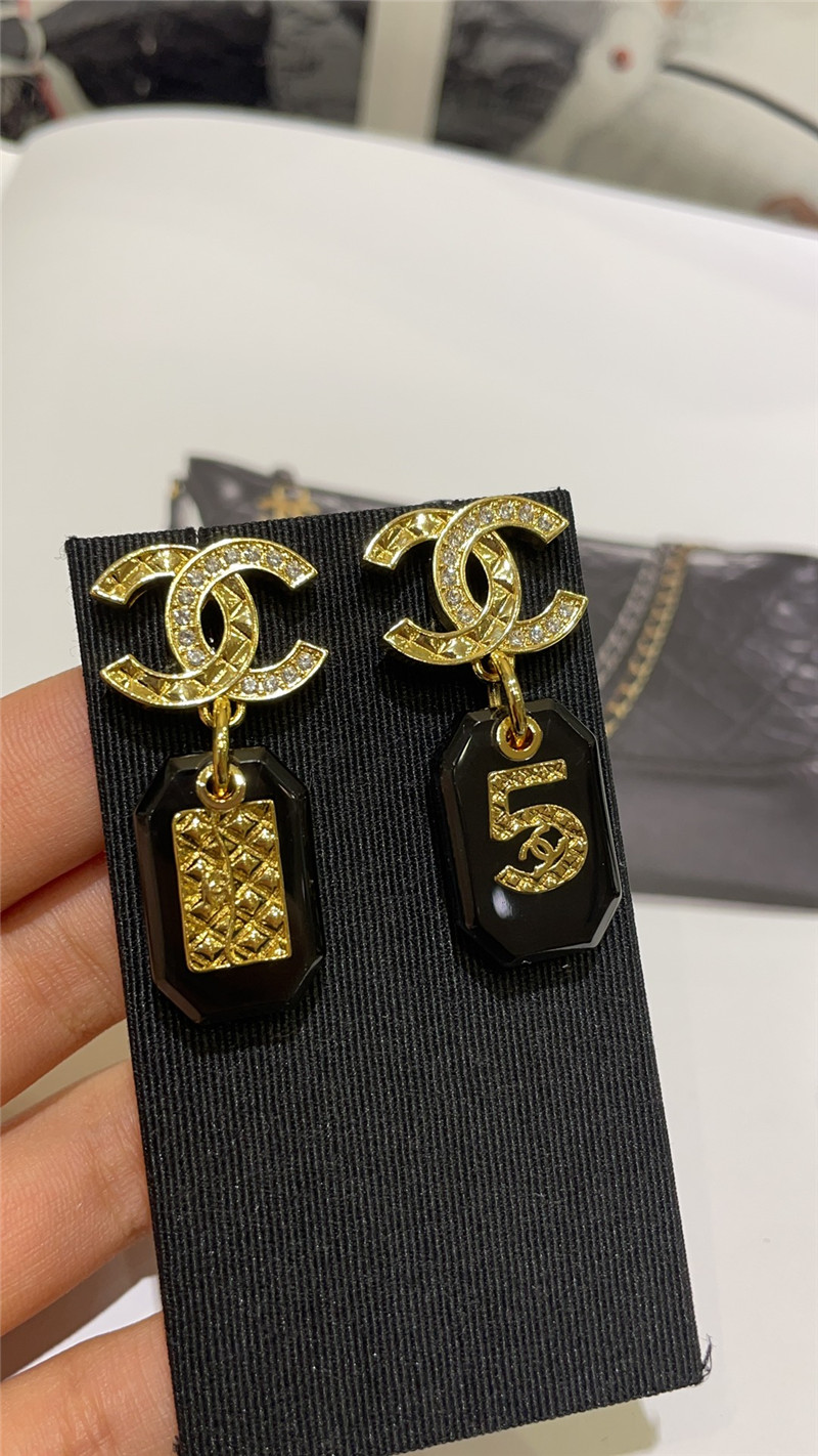 Ch**el number 5 earrings