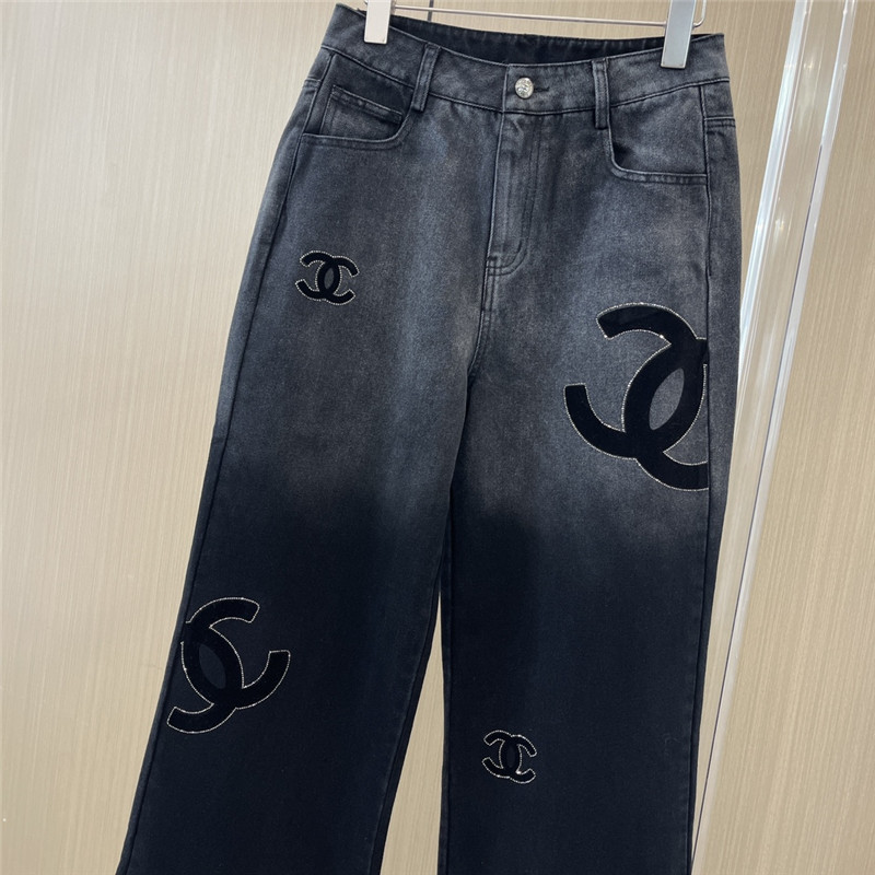 Ch**el second hand washed jeans