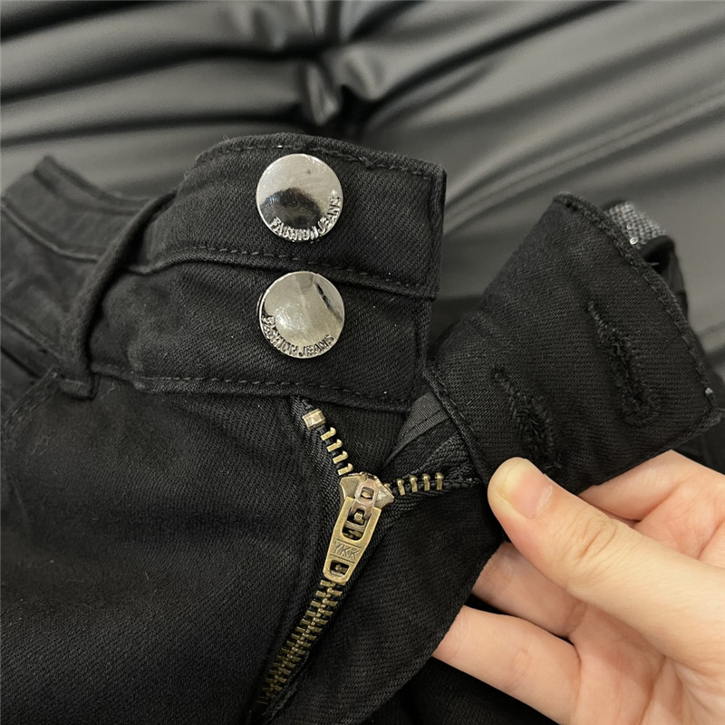 A1exa*der wang irregular high waist jeans