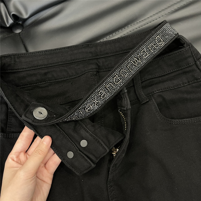 A1exa*der wang irregular high waist jeans