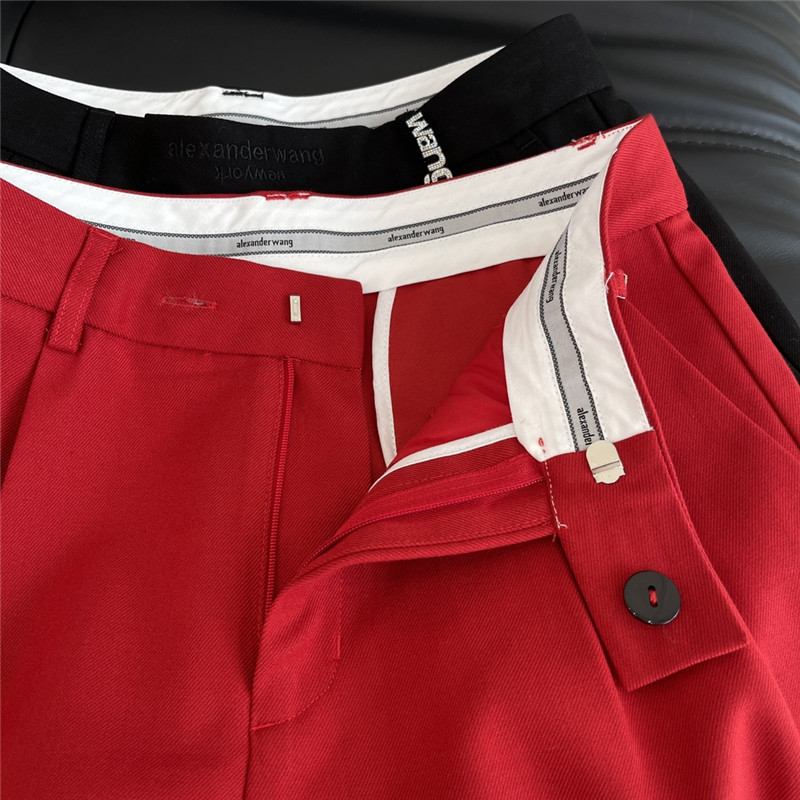 a1exa*der wang bright D1am0nd embroidered wide leg trousers