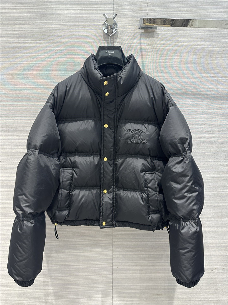 Celine Arc de Triomphe embroidered down jacket