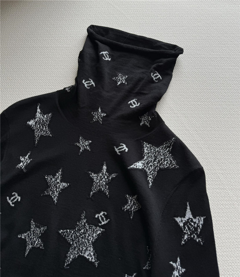 Ch**el star turtleneck wool sweater
