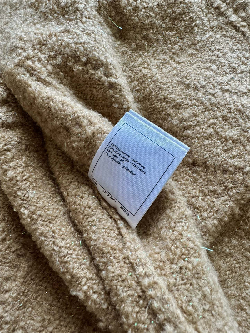 Chanel Camel Robe Cardigan