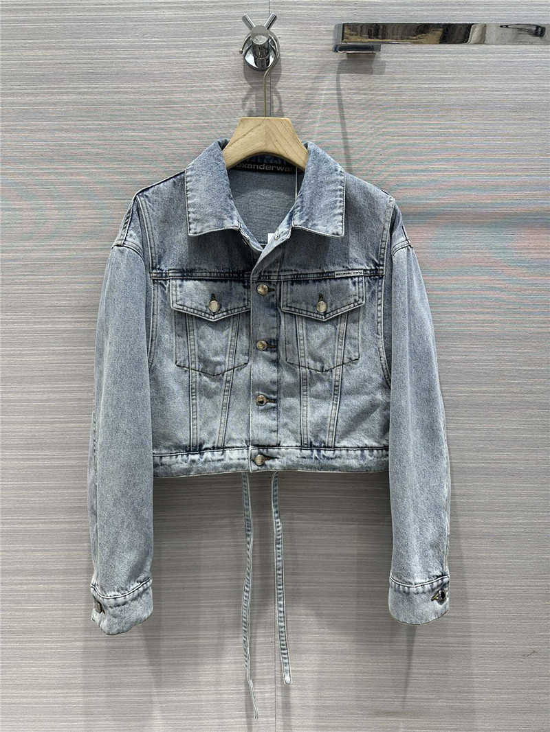 alexander wang denim jacket