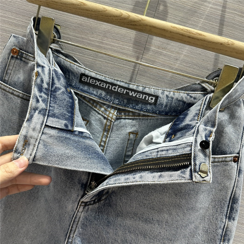 alexander wang mid-rise harem jeans