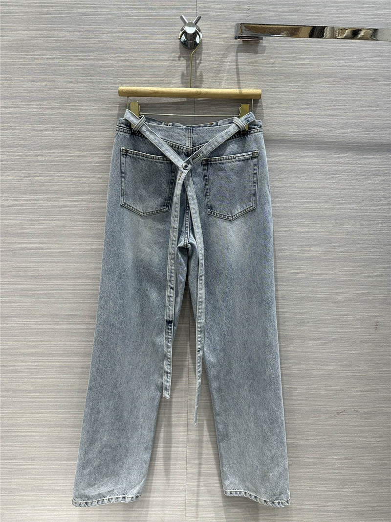alexander wang mid-rise harem jeans