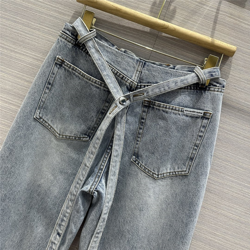 alexander wang mid-rise harem jeans
