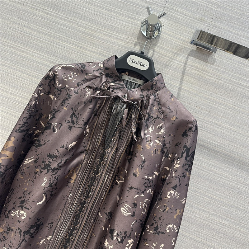 Vanitoo printed silk shirt