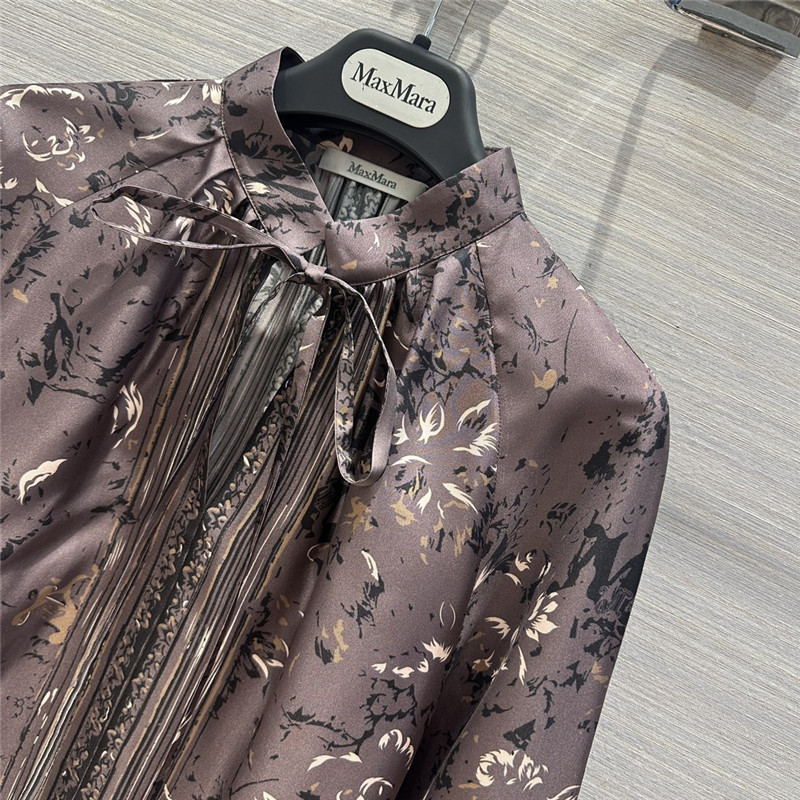 Vanitoo printed silk shirt