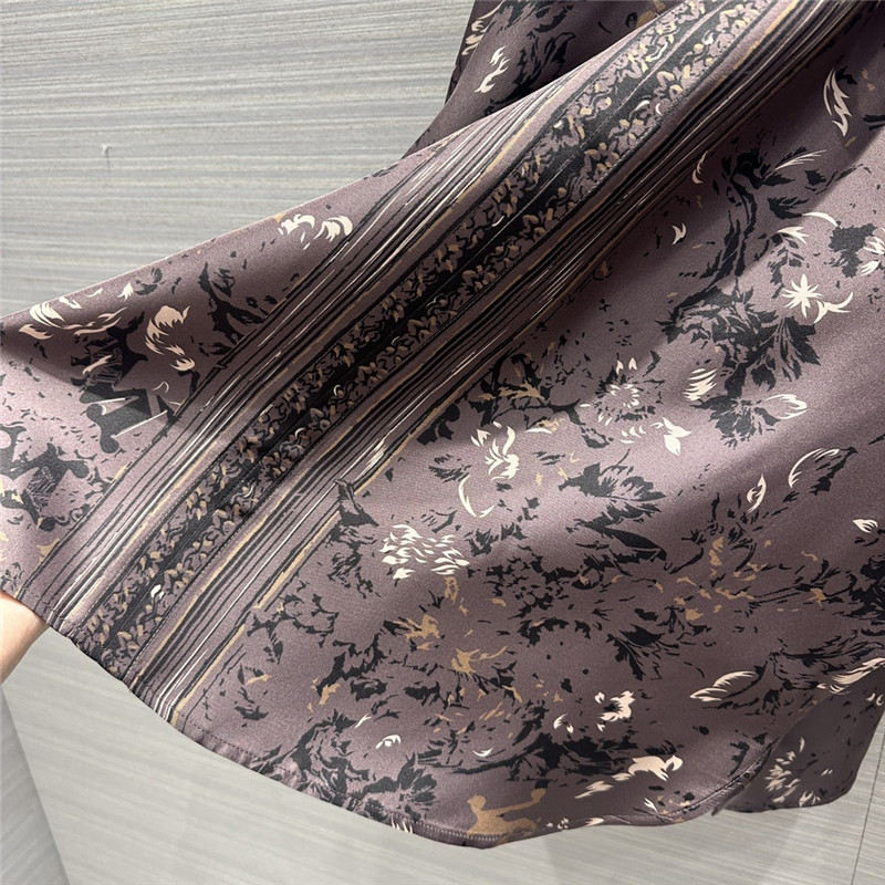 Vanitoo printed silk shirt