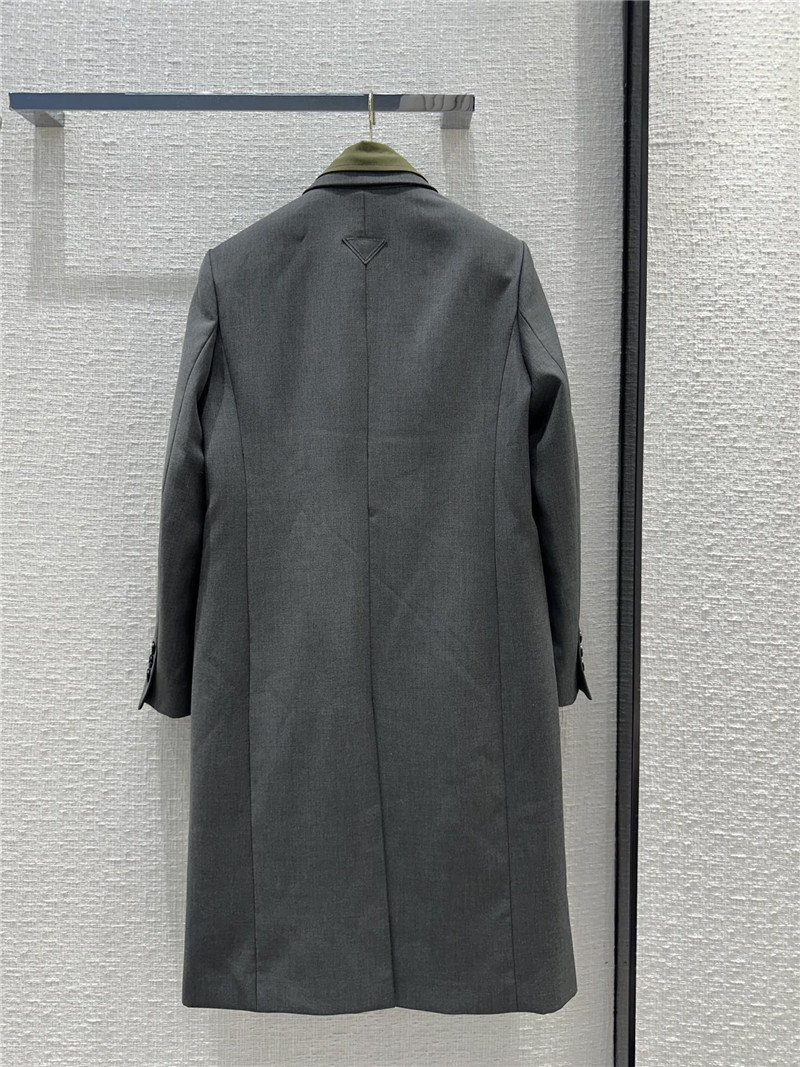 Pra*a mid-length blazer