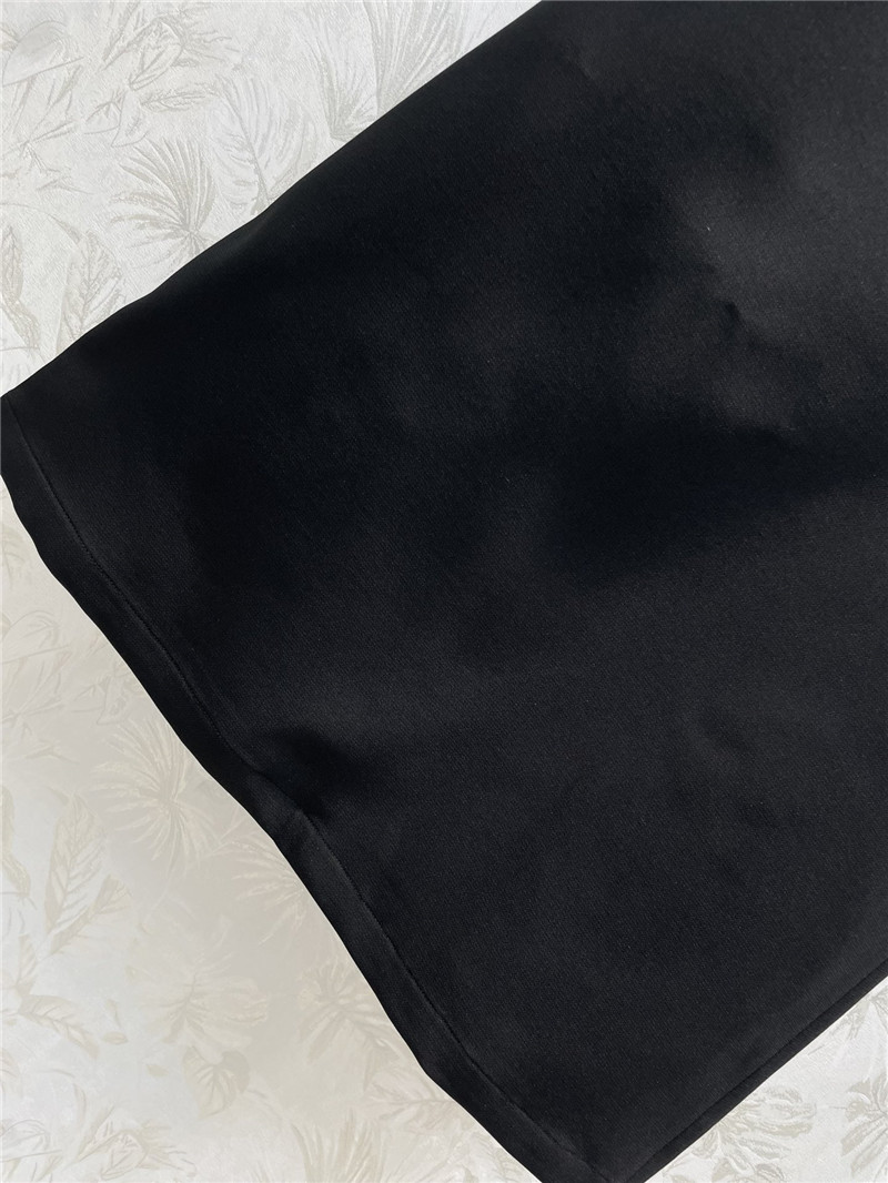 D10r belted high-waisted a-line skirt