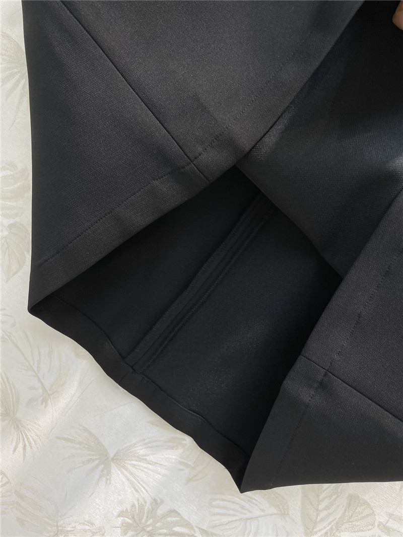 D10r belted high-waisted a-line skirt