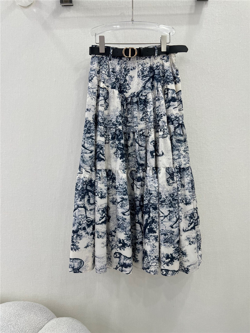 dior super long skirt