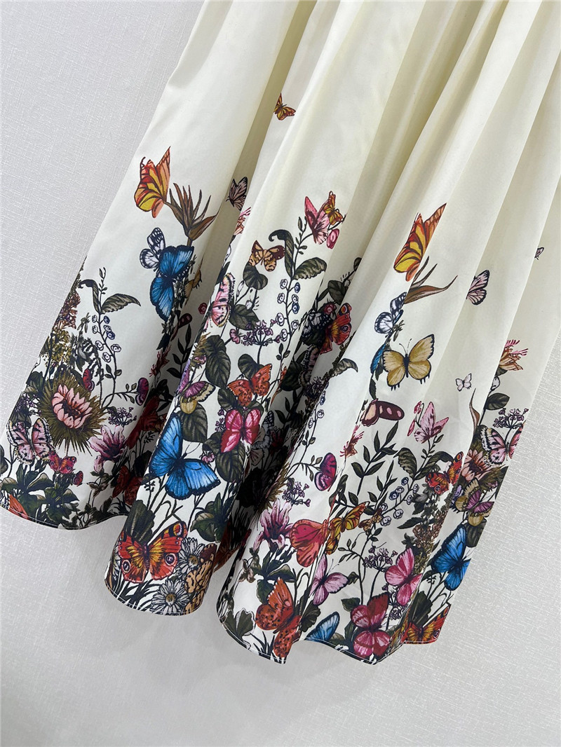 D10r belted long skirt