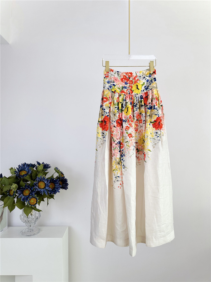 zimm mid length skirt