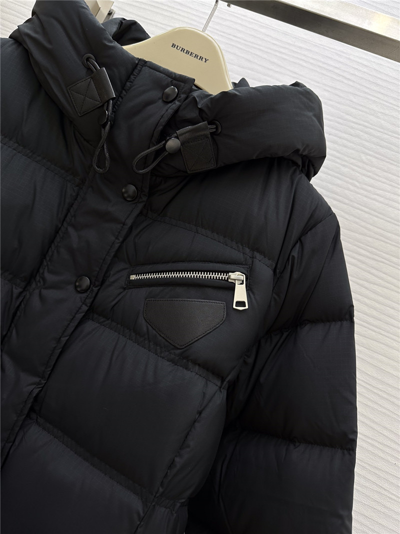 Bv*b*rry hooded long down jacket