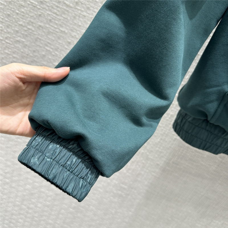 louis vuitton LV jacquard patchwork sports suit