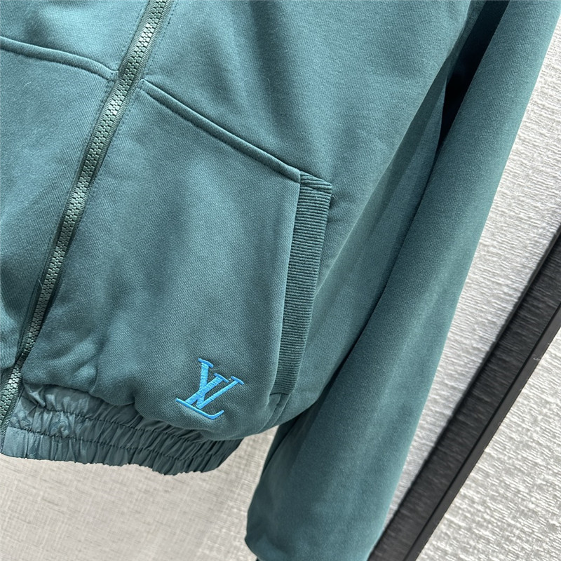 louis vuitton LV jacquard patchwork sports suit