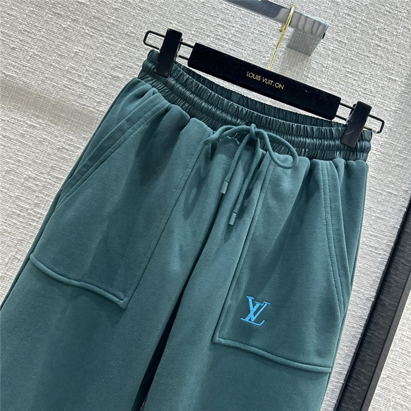 louis vuitton LV jacquard patchwork sports suit