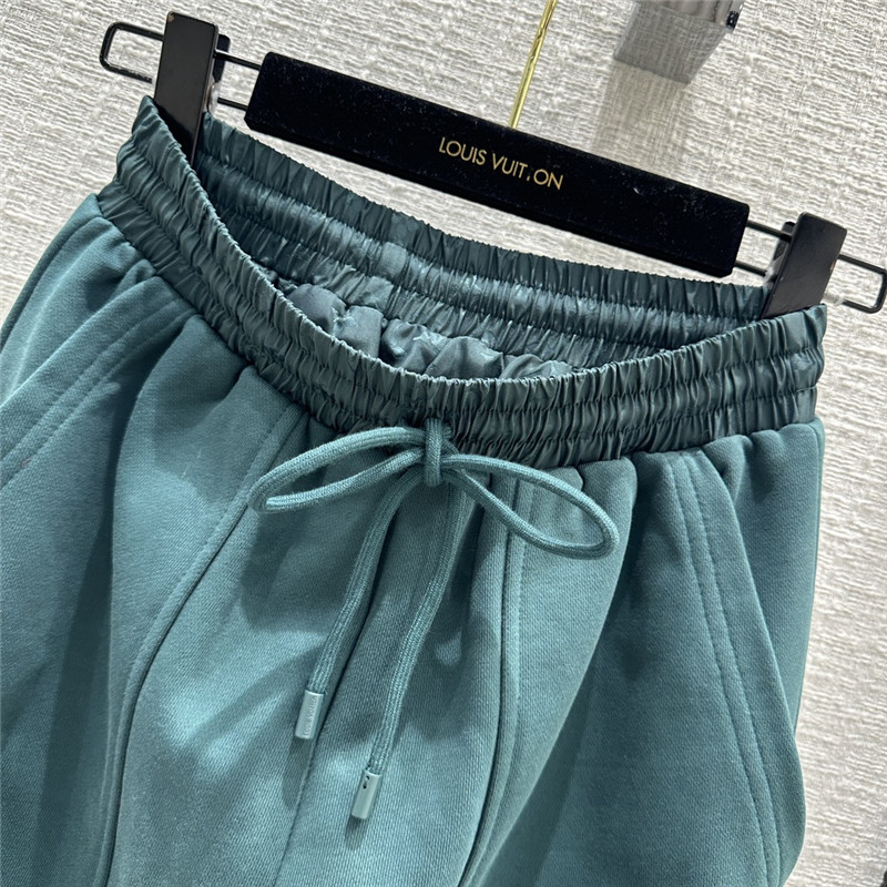 louis vuitton LV jacquard patchwork sports suit