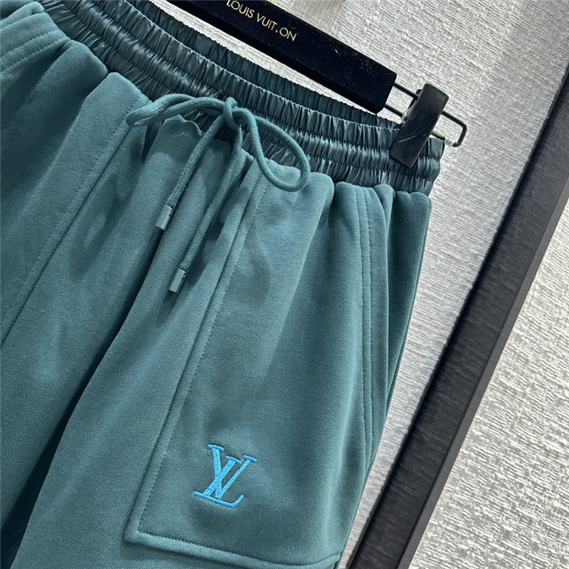 louis vuitton LV jacquard patchwork sports suit