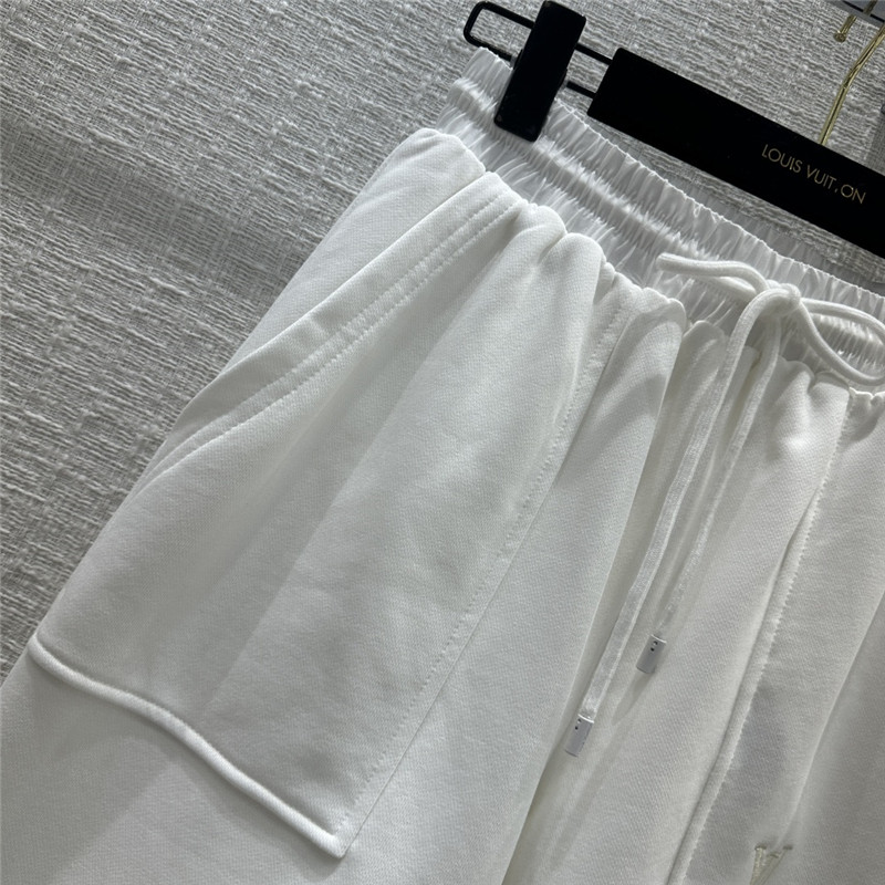 louis vuitton LV jacquard patchwork sports suit