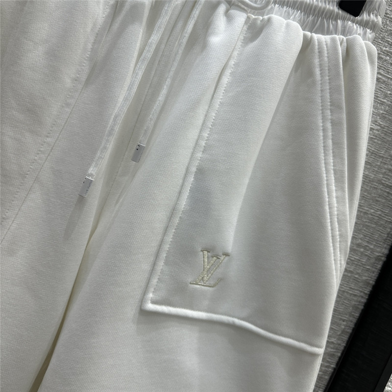 louis vuitton LV jacquard patchwork sports suit
