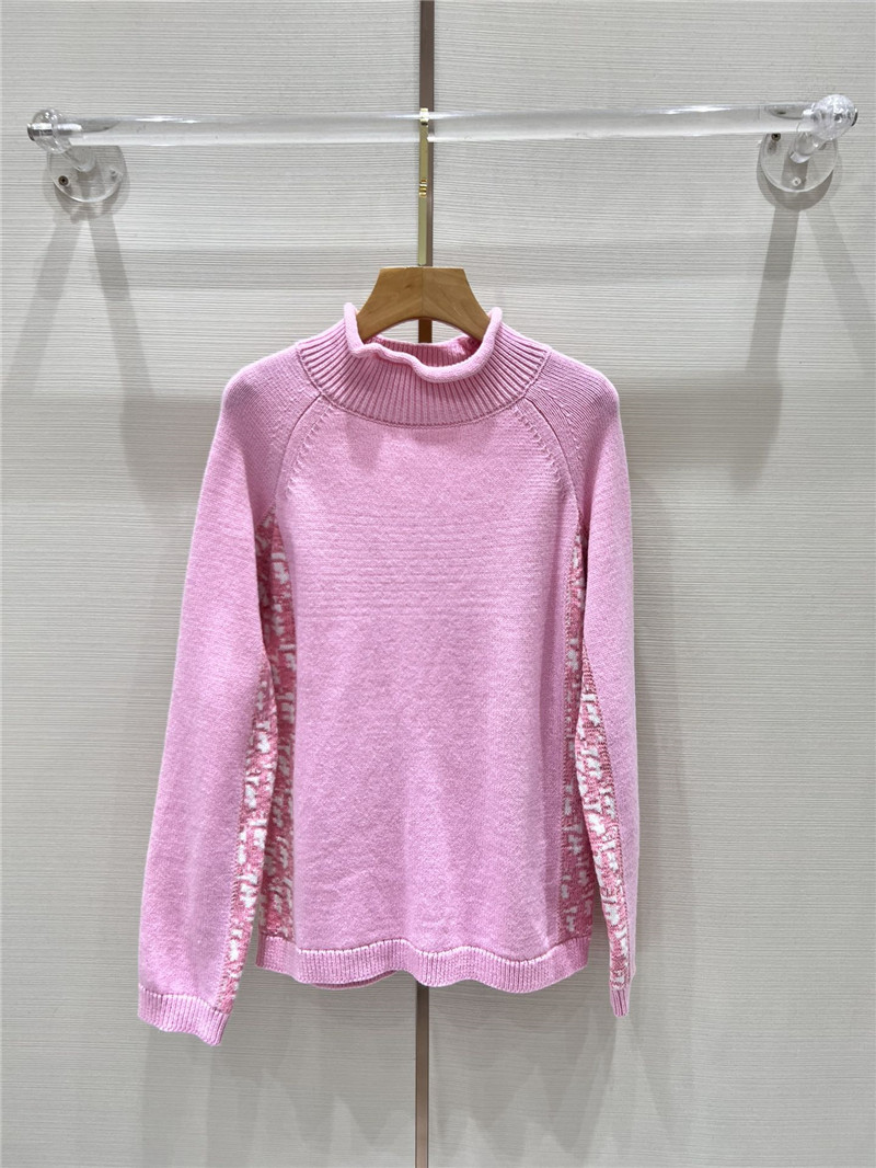 Dior Pink Presbyopic Knitted Top
