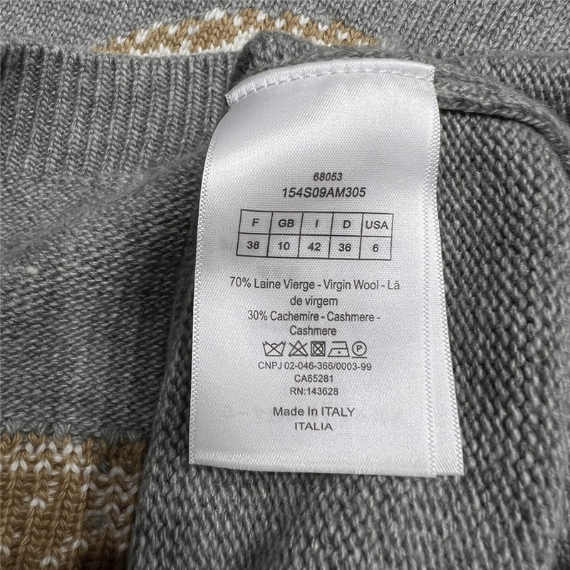 D10r animal knitted pullover sweater