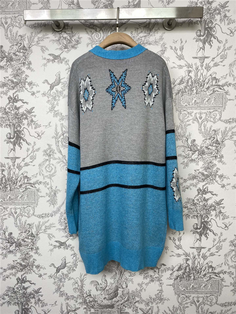 L0ew* yarn mid-length knit cardigan