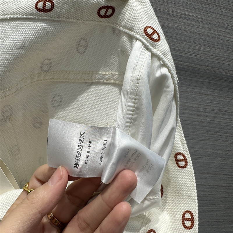 H**me5 new color pig nose logo denim shorts