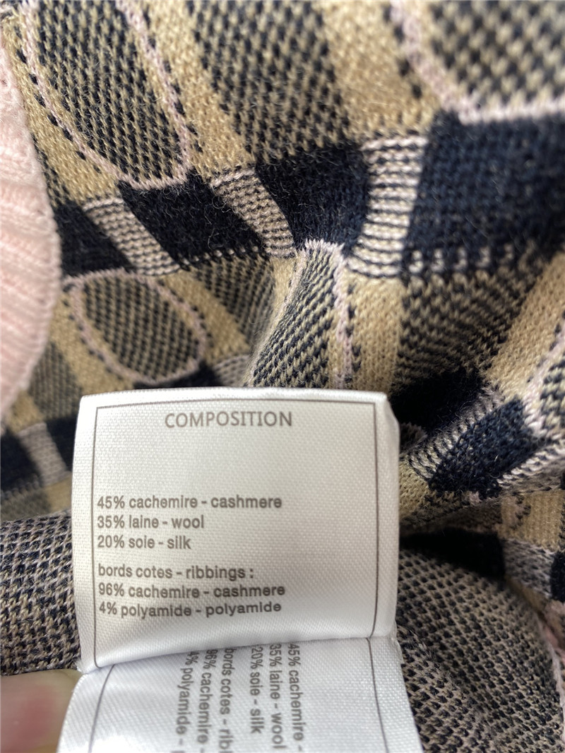 Ch**el new spring and summer knitted mid-sleeve top