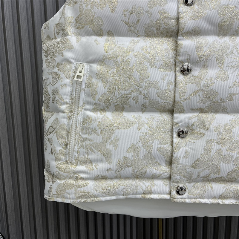 D10r jacquard down vest