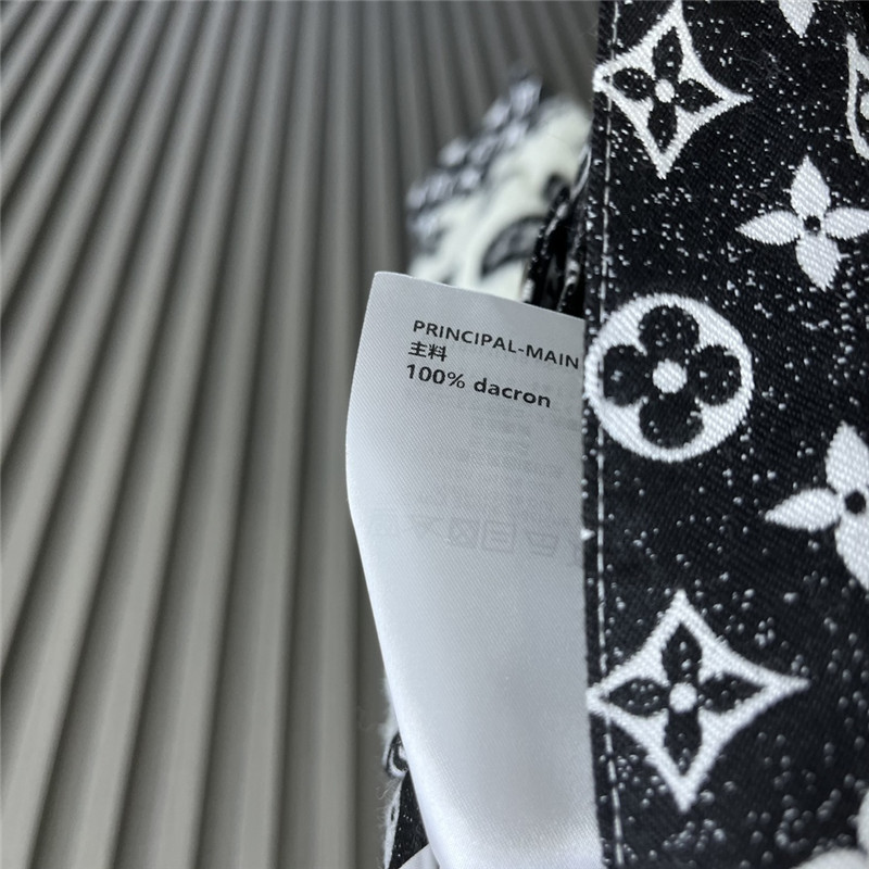 l0vis Vvtt0n lv patchwork lambswool jacket